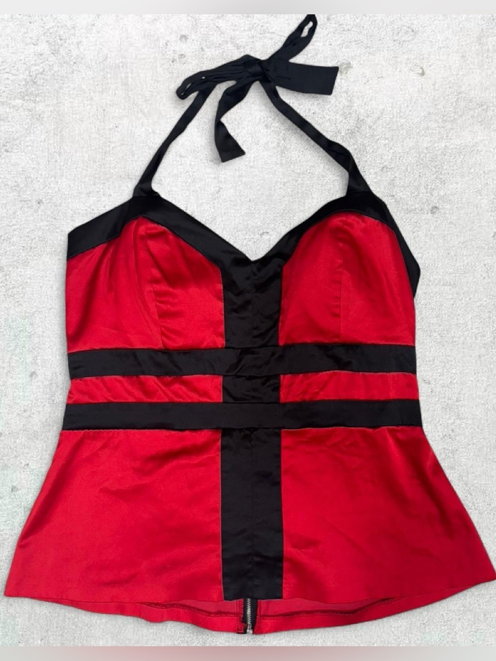 Y2K Suzy Shier Halter Top